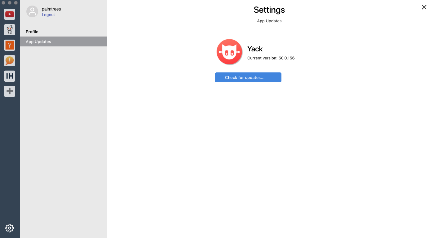 Dev Mode Settings