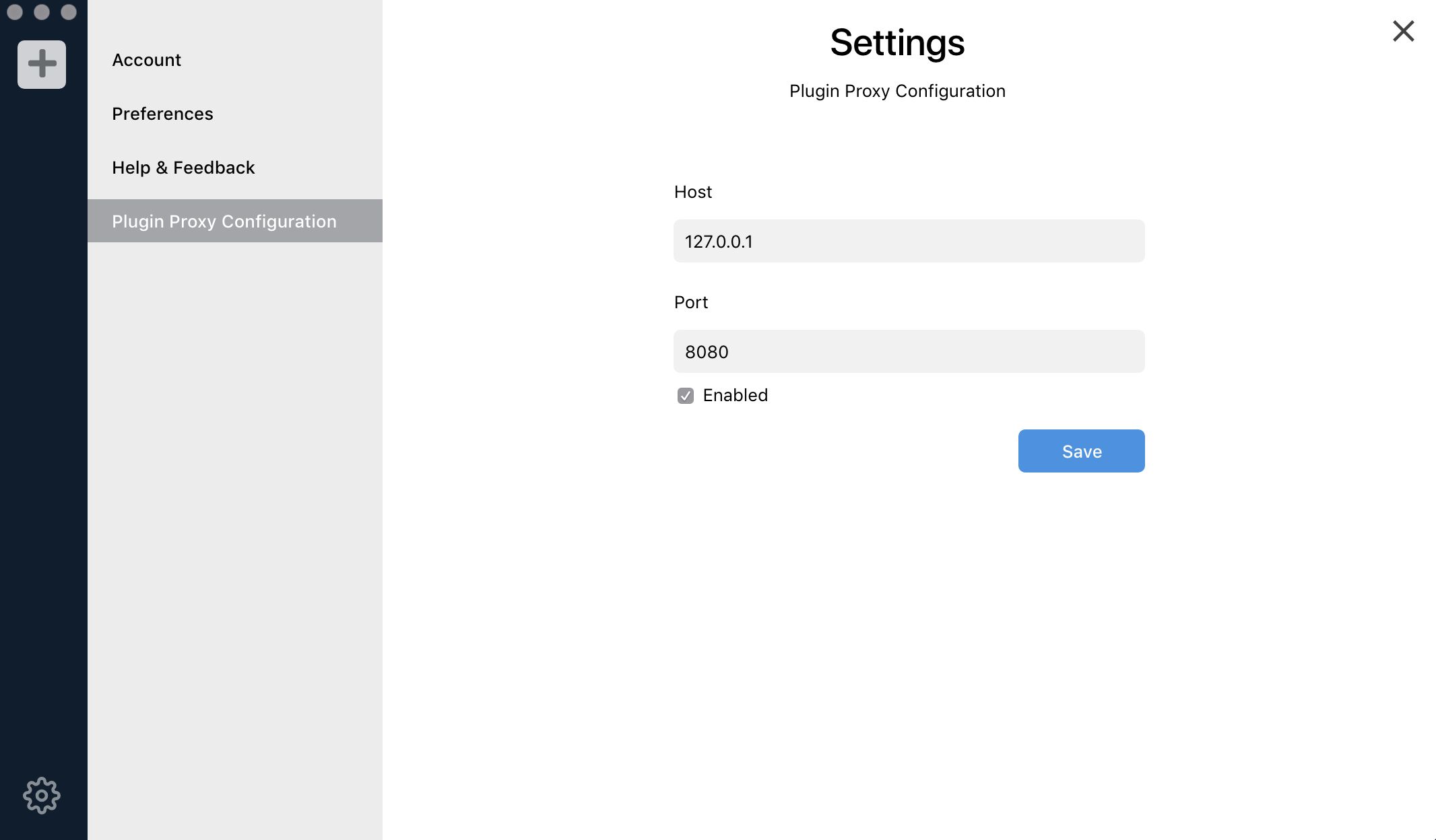 Enable Proxy